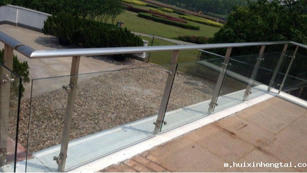 公园不锈钢玻璃栏杆